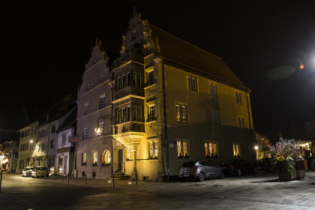 Hotel Restaurant L'Orchidee Ensisheim Eksteriør billede